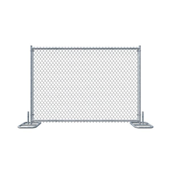 our temporary fence panels are made from weather-resistant materials to withstand harsh weather